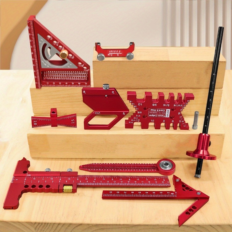 Workshop Joinery Tools - Outil de marquage multifonctionnel pour charpentier,