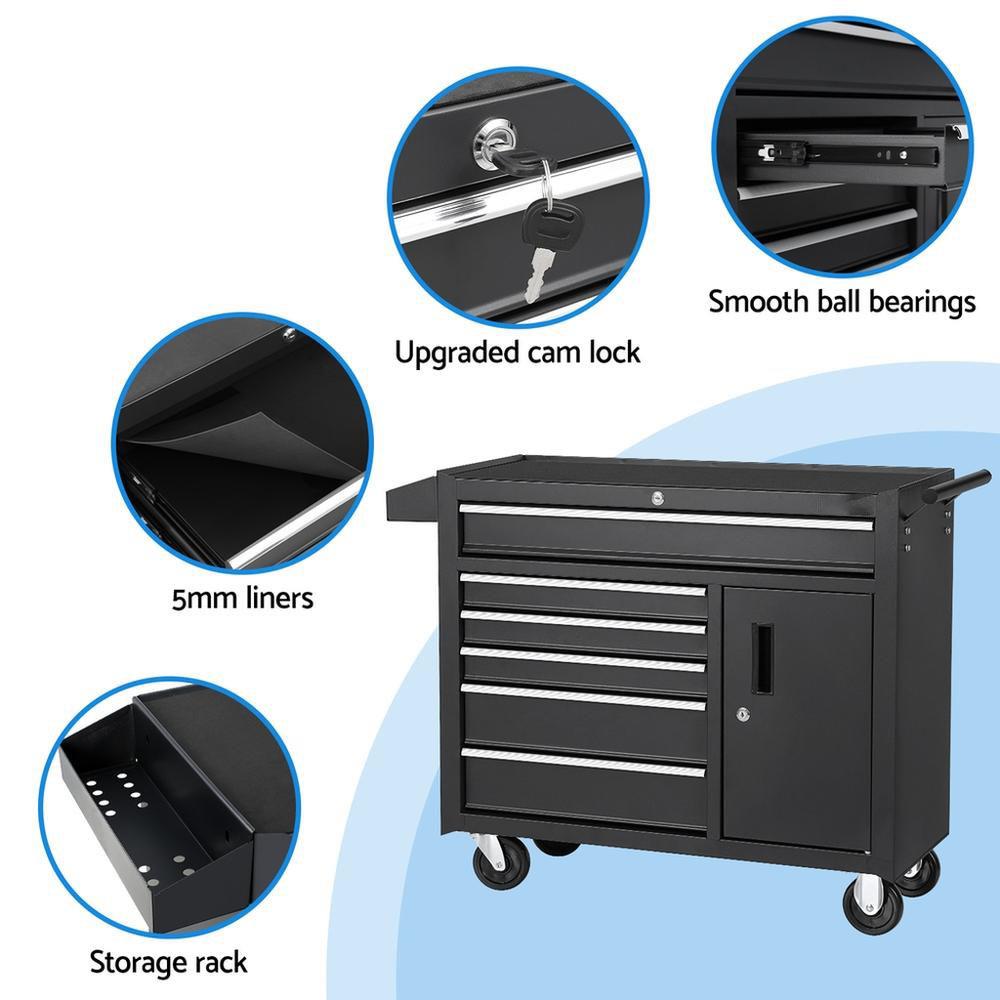 Coffre à outils à 6 tiroirs, a - Workshop Tools Trolley avis et prix