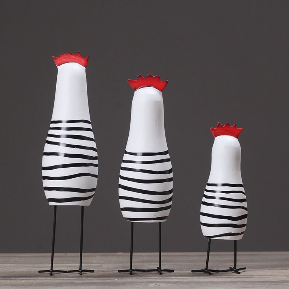 Statue de coq de dessin animé  - Chisel Set Wood avis et prix