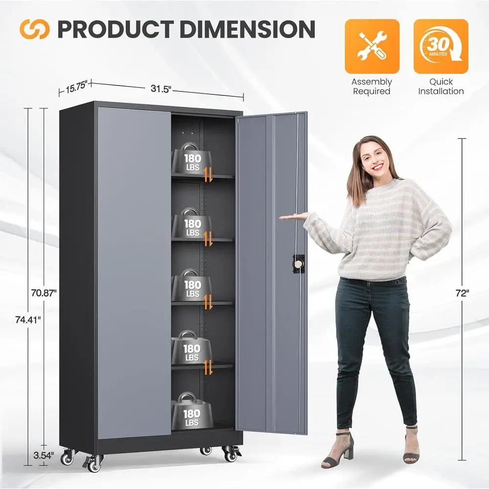 Armoire de rangement roulante  - Workshop Tools Shelf avis et prix