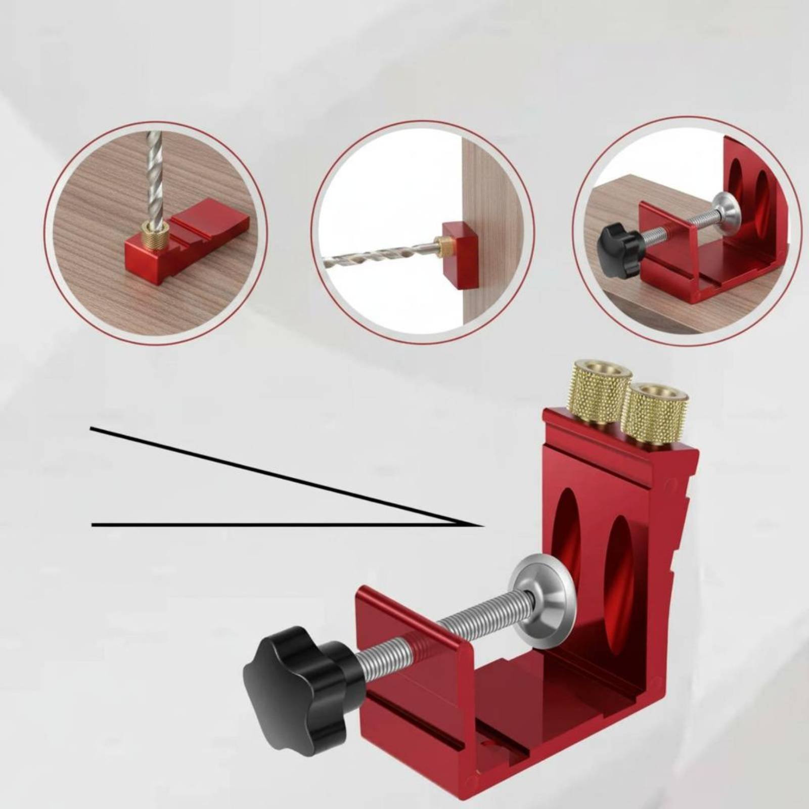 Guide de perçage à angle de 15 - Workshop Joinery Tools avis et prix