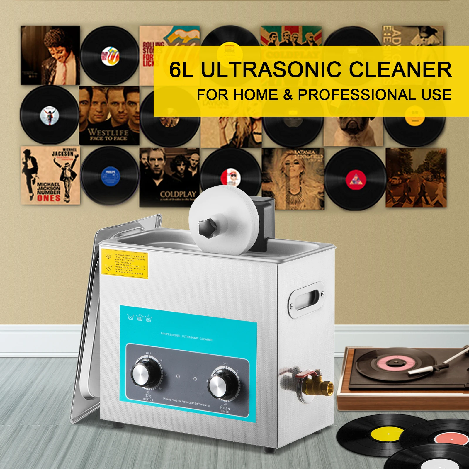 SIHAO 6L Nettoyeur de disques  - Hand Tools Mechanical Workshop avis et prix