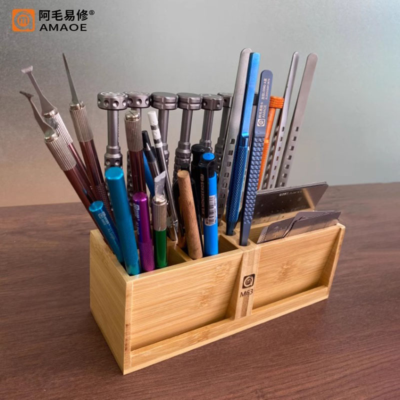 Amaoe M63 Bambo boîte de range - Tools Box For Workshop avis et prix