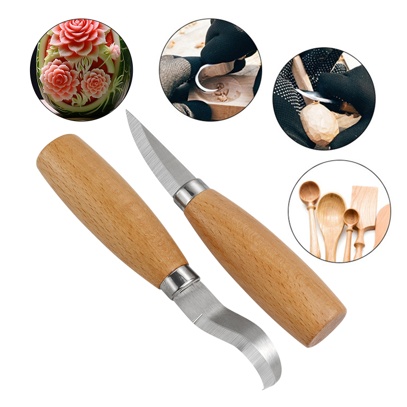 Couteau à découper en fer inox - Chisel Set Wood avis et prix