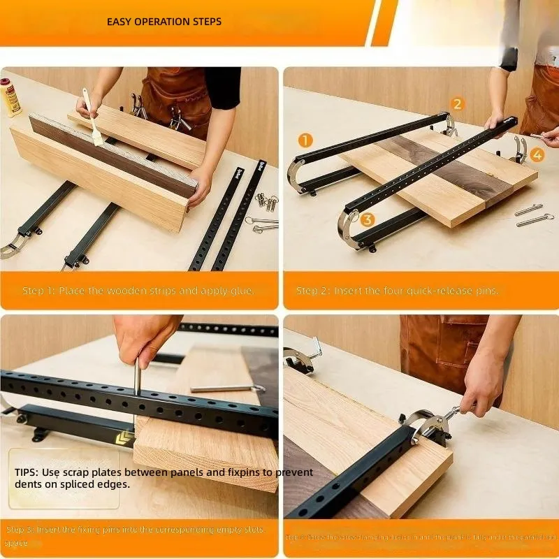 Lot de 2 pinces parallèles rég - Workshop Joinery Tools avis et prix