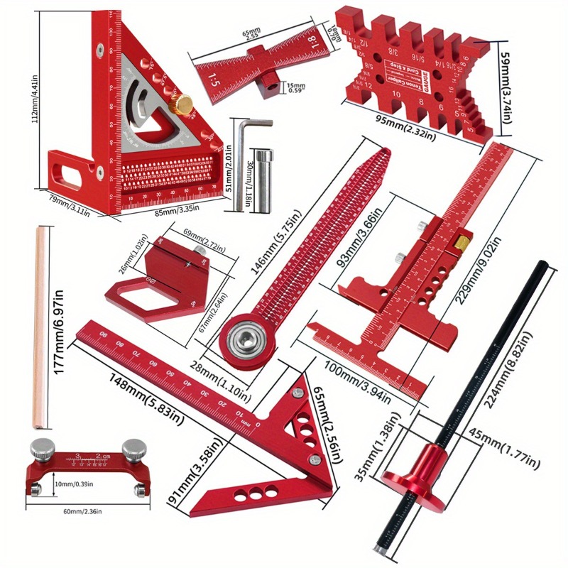 Outil de marquage multifonctio - Workshop Joinery Tools avis et prix