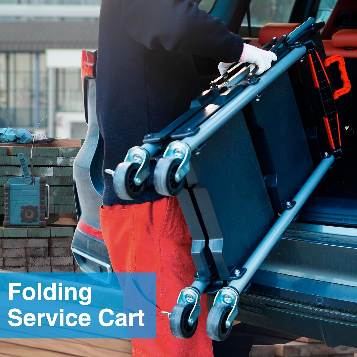 Chariot de service pliable à 3 - Workshop Tools Trolley avis et prix
